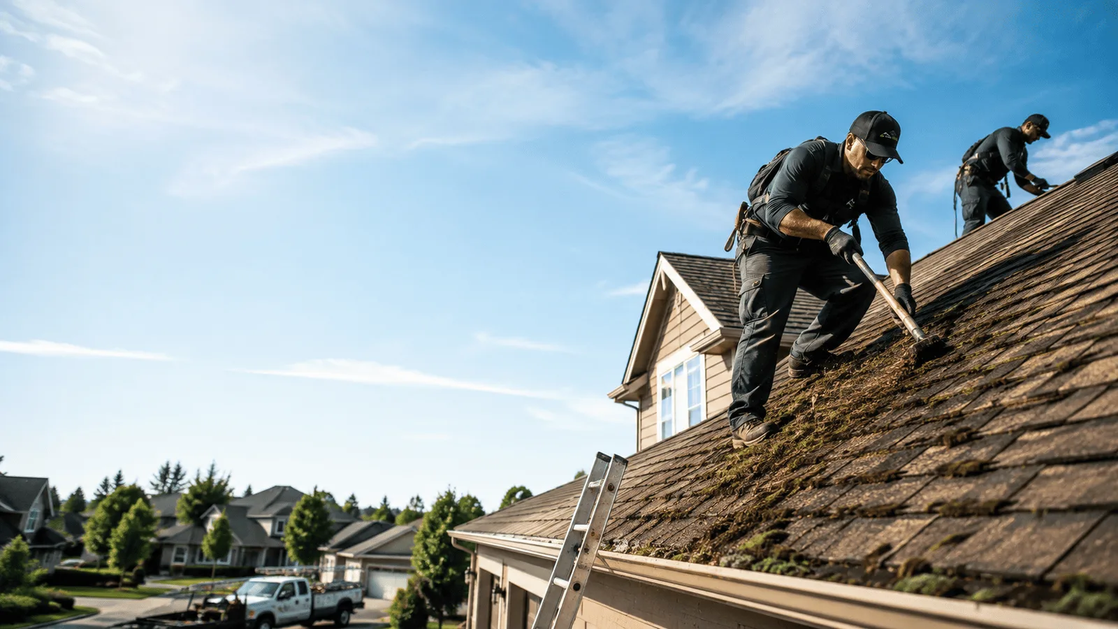 Roof Moss Removal in Hewitt, NJ near me
